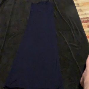 Navy wide leg comfy shirt pants